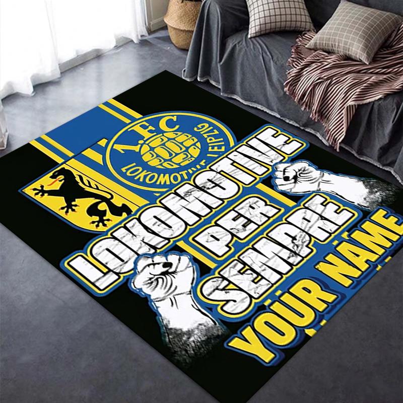 Custom Name Lok Leipzig Carpet Rug for Living Room Bedroom Home Sofa Decoration,Kids play Non-slip Floor Mat