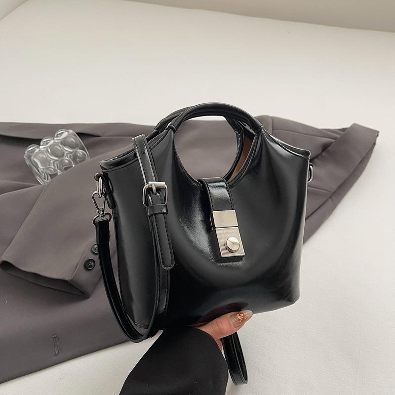 Premium handbag bag women's 2025 new trendy fashion foreign style versatile shoulder bag crossbody bucket bag