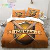 Icrimax 3D Печать Удобное Пододеяльник Наволочка Комплект Постельного Белья Украшение Детской Комнаты Домашний Текстиль