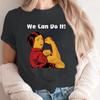 We Can Do It Letters Print Tshirt Momen Humor Warning Women T Shirt Lovely Camisa Short Sleeve Camisetas Mujer Gothic Y2k Tops