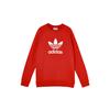 Adidas Originals Trefoil Crew Neck Sweatshirt Men Sweatshirt Red FM3781