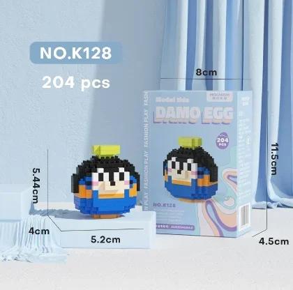 Стич ЛинаБелл Хелло Китти Sanrio Строительные Блоки Damo Яйцо Мультяшные Фигурки Кирпичики Детские Конструкторы Модель Подарок