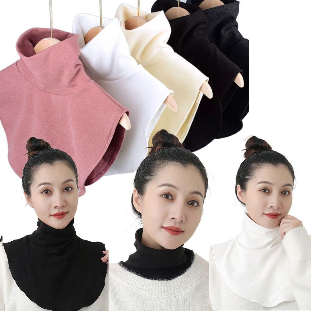 Detachable False Collar Fashion Turtleneck High Neck Cover High Collars  Unisex
