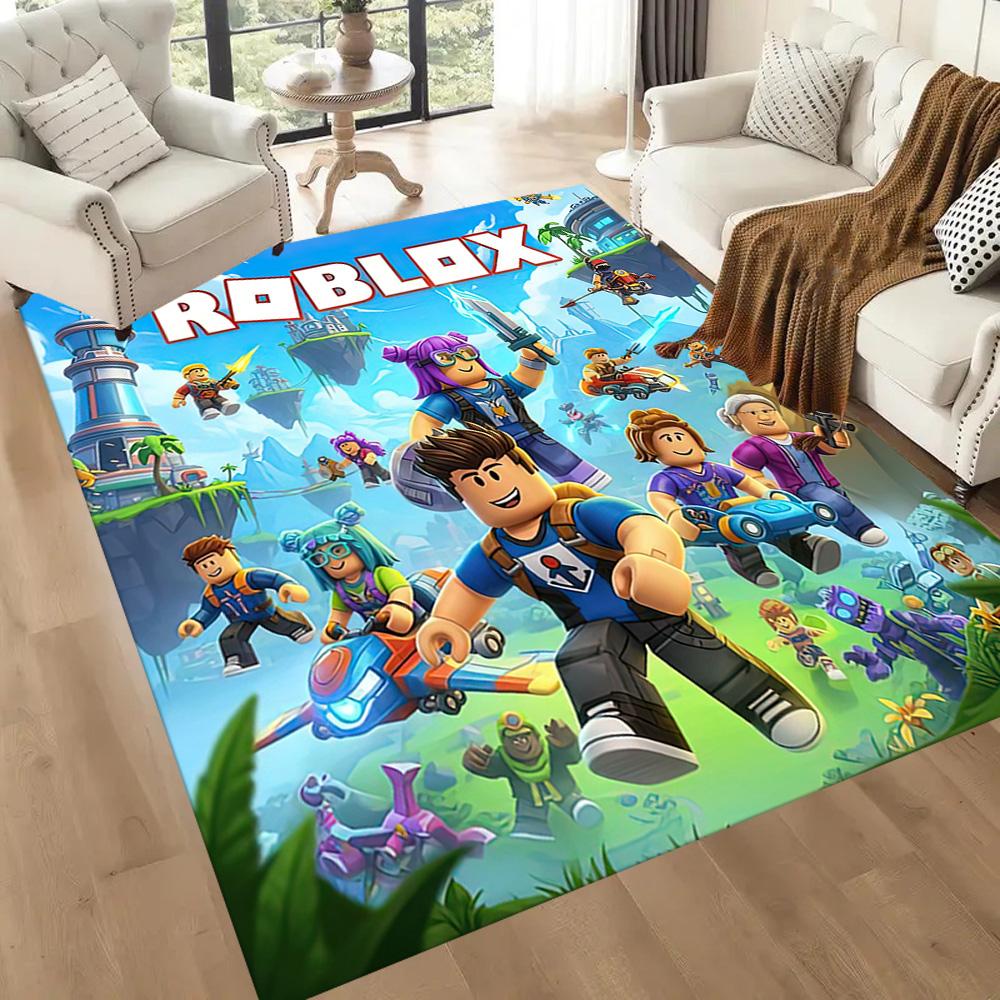 Ковры 'Rolling Blocks Adventure Square' - отличный выбор для гостиных, спален, домашнего декора и в качестве подарков.