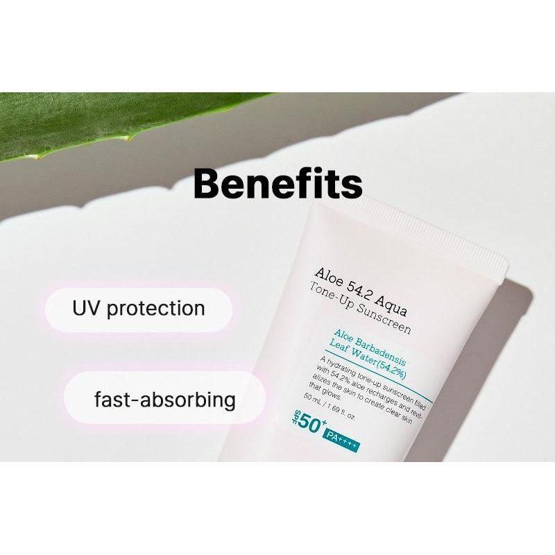 COSRX Набор солнцезащитных средств Aloe 54.2 Aqua Tone-Up