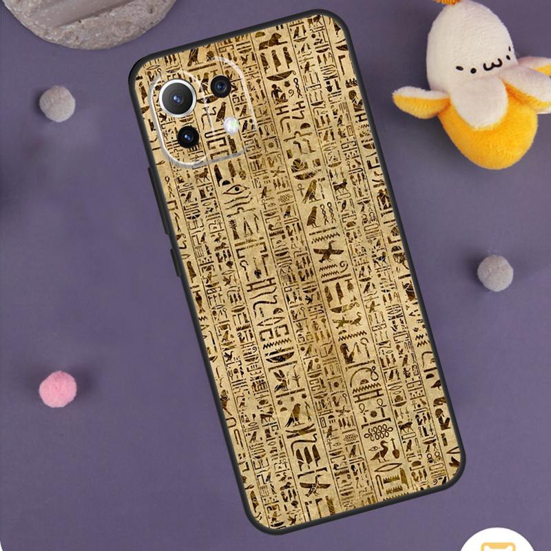 Чехол-кейс с муралом Фараона Египта для Xiaomi 14 15 Ultra 13T 14T 15T 17 Pro Max POCO F5 F6 F7 X5 X6 X7 Pro F8 Ultra