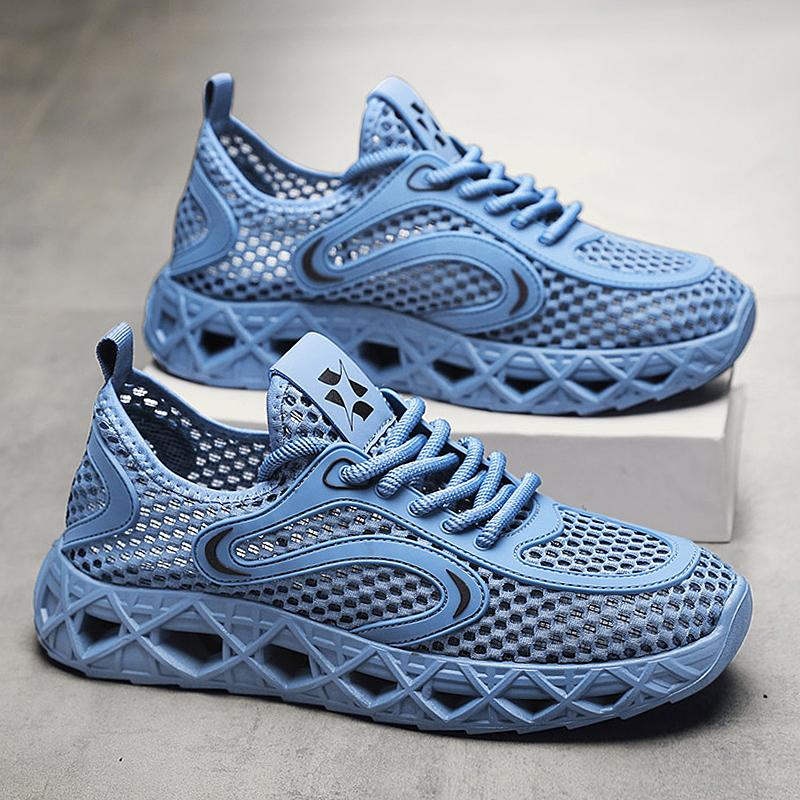 Fashion Mesh Shoes For Men Sneakers Casual Breathable Sports Outdoor Summer Tennis Running Designer Hiking Luxury Platform Loafers