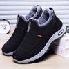 Shoes Men's Cotton Shoes Men's and Women's Snow Boots One Pedal To Keep Warm Middle-aged Dad Shoes Fleece Thickened Men's Short Boots