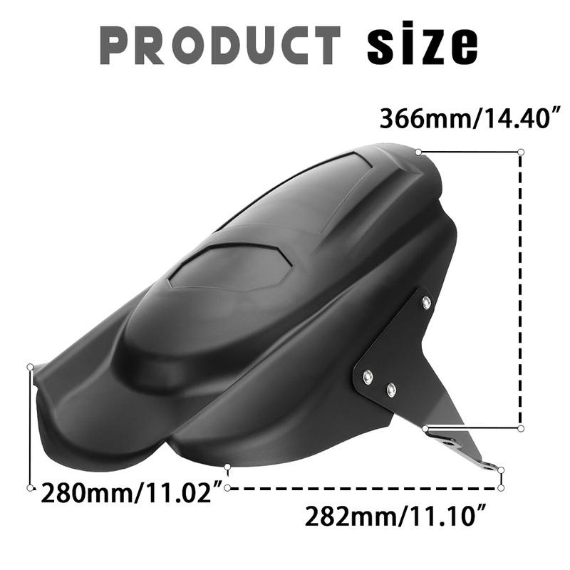 For Versys650 KLE650 Rear Mudguard Splash Guard For Kawasaki Versys 650 KLE 650 2007-2025 2024 Motorcycle Wheel Fender Cover