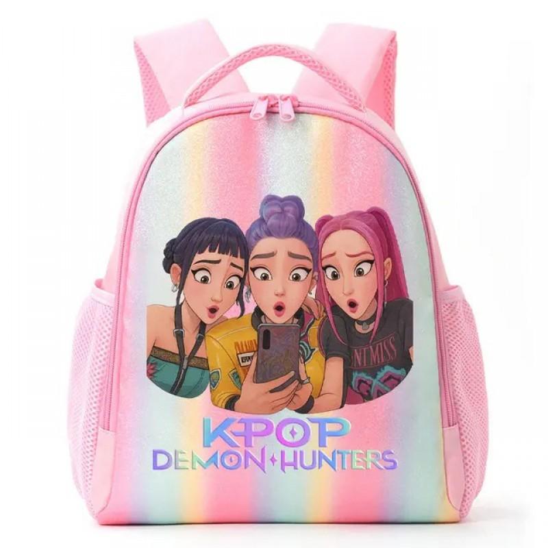 Kids School Backpack Boys Girls Lightweight Oxford Fabric Cartoon Print Dual Strap Bag Daily Commute Outdoor Trips