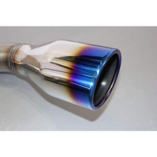 Глушитель Jimny Bluefin для Suzuki JB23W Одинарный выхлоп Тип Нержавеющая сталь Совместим с Заводским Автомобилем Кастом (Модели 1-10), 02, Сталь, Синий, Бамперы,