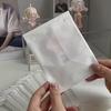 10 шт. корейский простой белый крафт-бумажный пакет с рулоном и запечатыванием кармана для девочек Kpop Star 3-дюймовая фотокарточка DIY упаковочная сумка