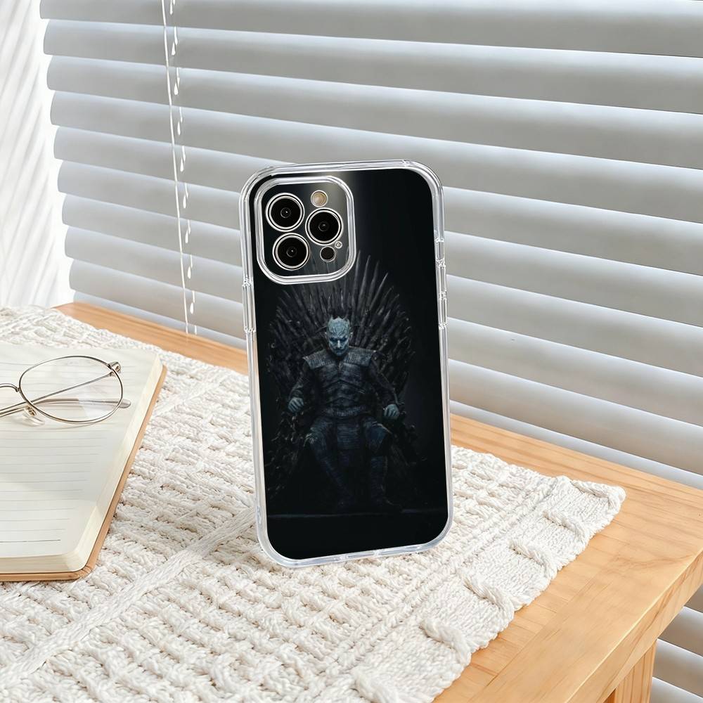 Game of T-Thrones The I-Iron T-Throne Phone Case For iPhone17,16,15,14,13,12,11 Plus,Pro Max Soft Transparent Cover