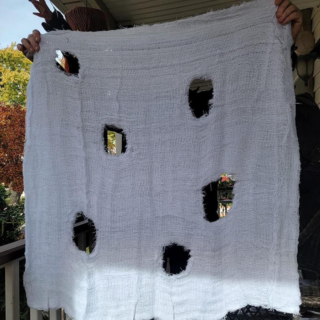 Cross-Border Bloody Ripped Gauze: Halloween DIY Journal Decoration