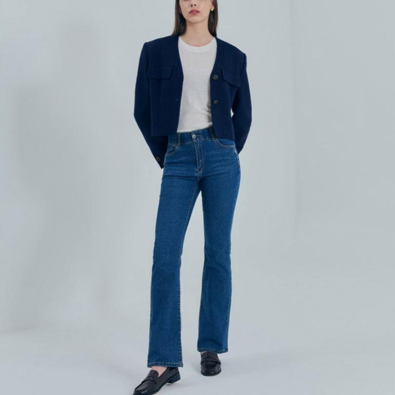Bang Bang Women S tranSitional Lycra Bootcut jeanS 1 Of 3 StyleS