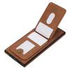 For Samsung Galaxy S24 Ultra Case Card Holder Kickstand Leather + TPU Phone Cover with Shoulder Strap
