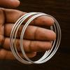 925 Sterling Silver Bangles, Set of 5 Bangle, Simple Everyday Wear Handmade Jewelry