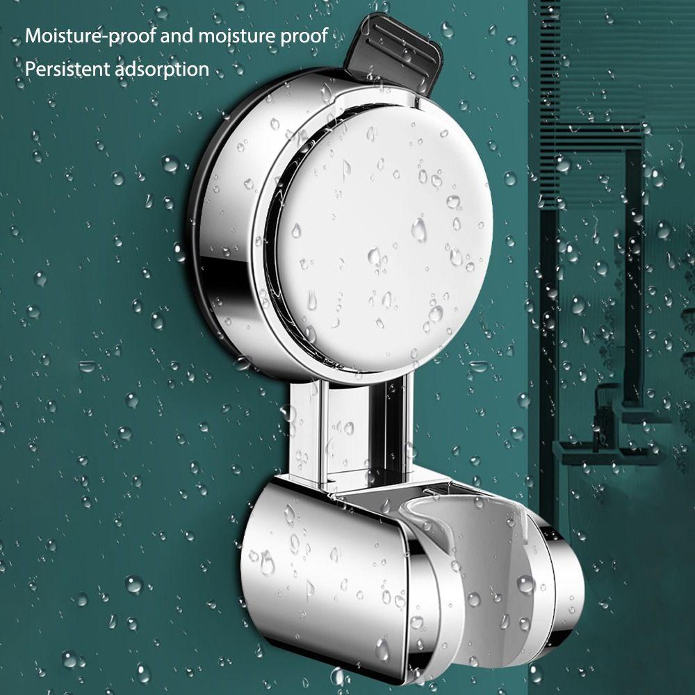 Регулируемый держатель для душевой лейки с присоской, настенный держатель для ручного распылителя, кронштейн для душевой лейки, аксессуары для ванной комнаты