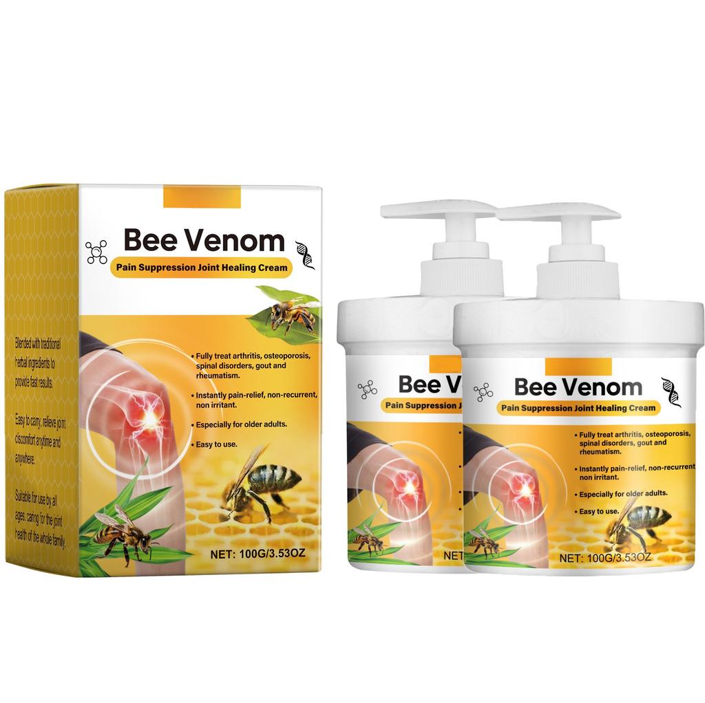 Bee Pain Cream, Bee Cream Joint Cream, Bee Ointment, Bee Cream Against Pain, Cream Soothing Cream Bee Care Gel.