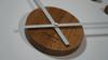 Wooden oak wall clock EKO 75cm