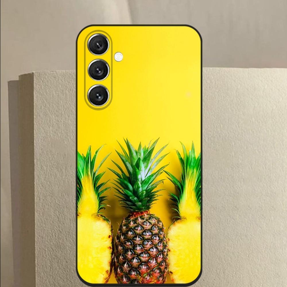 Чехол для телефона с ананасом для iPhone Samsung Galaxy Redmi Xiaomi Oppo OnePlus Note SA 7 8 9 10 11 12 13 14 20 21 22 23 53 54 Pro Max Plus Ultra TPU Soft