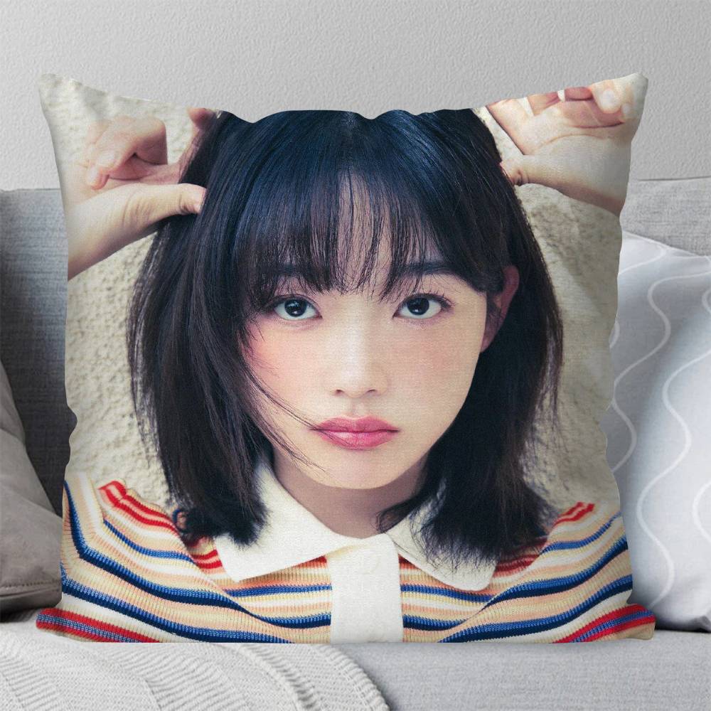 Korean Actor Lee Yu Mi Pillow Case Fashion Square Pillowcase Bedroom Sofa Room Ins Decoration Leisure