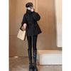 Winter Warm Quilted Down Cotton Coat Women Thickened Slim Fit Waist Belted Fashion Jacket