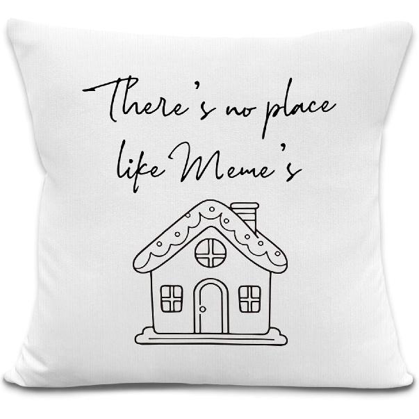 Papaw's Gifts Throw Pillow Covers, Birthday Gifts for Papaw Fathers Day,There's No Place Like Papaw's Decorative Pillowcases Cushion Cases for Living