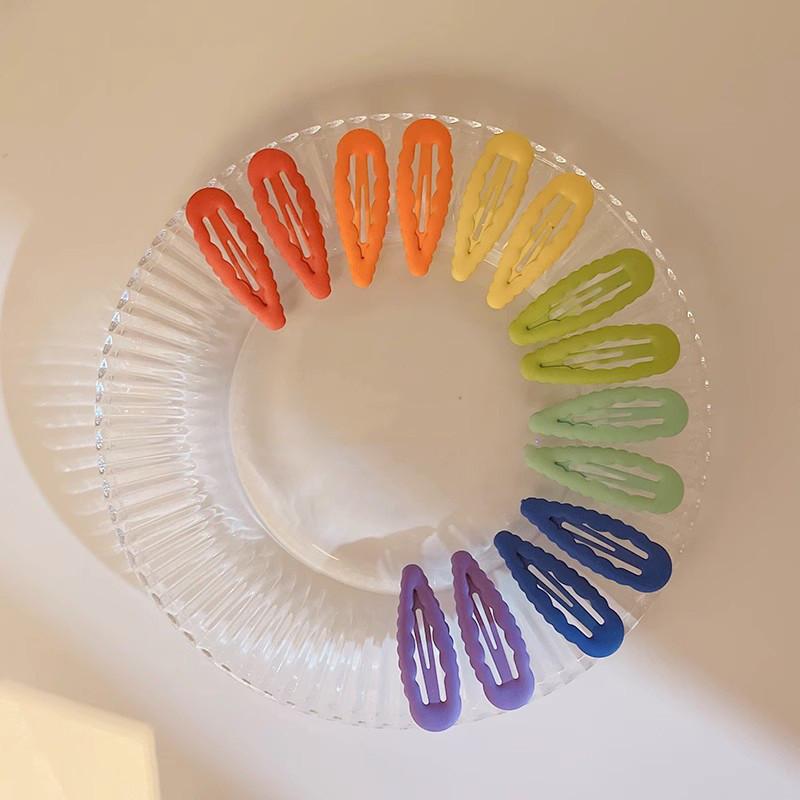 10 шт. новые корейские заколки для волос для девочек, цвет чая с молоком, заколки принцессы с челкой, боковой зажим, аксессуары для волос для маленьких девочек