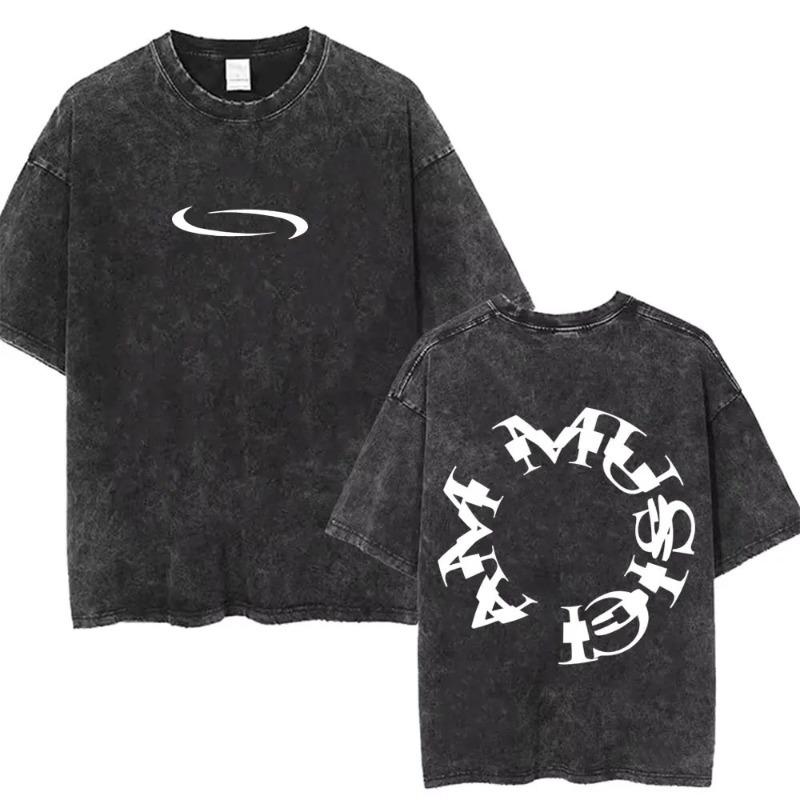 Washed Playboi Carti I Am Music Logo T Shirts Men'S Women'S