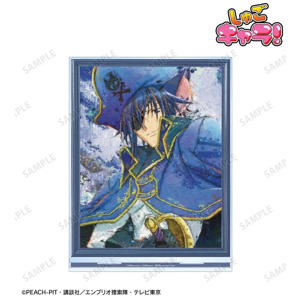 ТВ Аниме Семь Морей Сокровищ Гранж ХОЛСТ Большая Акриловая Подставка "Shugo Chara!""
