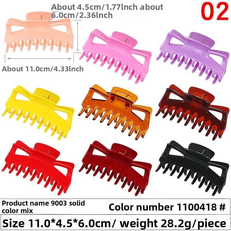 Весенне-летние женские заколки для ванны, аксессуары для парика, заколки-крабы, заколки для волос для высокого хвоста