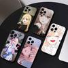 H-Darling Марин Китагава Яркий Серебристый Чехол для Телефона Для iPhone 17 16 15 14 13 12 Max Plus Силиконовый Черный Чехол