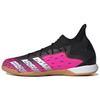 Predator Freak.3 IN Demonscale - Шок-розовые мужские кроссовки Основной черный Облачно-белый FW7518