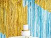 Partydeco Kurtyna Party Kolor Niebieski 90X250Cm