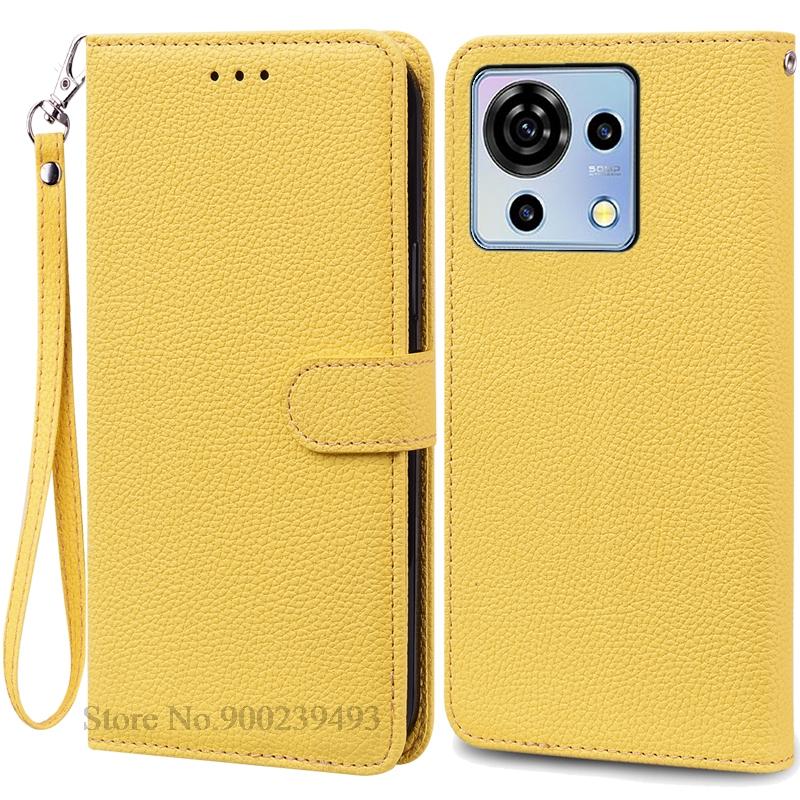 Для ZTE Blade V50 Vita Чехол-книжка кожаный флип-чехол для ZTE Blade V50 Vita Чехол-чехол для телефона Coque Fundas