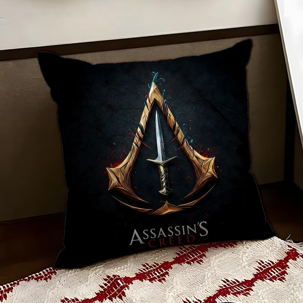 AAssassins GameCreed SShadows Cushion Cover Reversible Soft Durable Pillow Cover Home  Car MultiScene Use for Daily Comfort