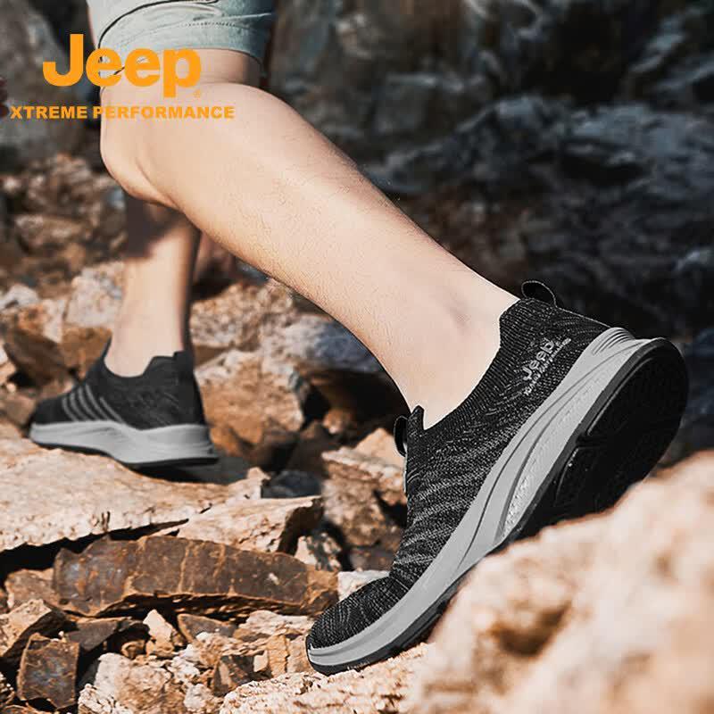 Jeep Мужские слипоны для хайкинга и повседневных спортивных занятий