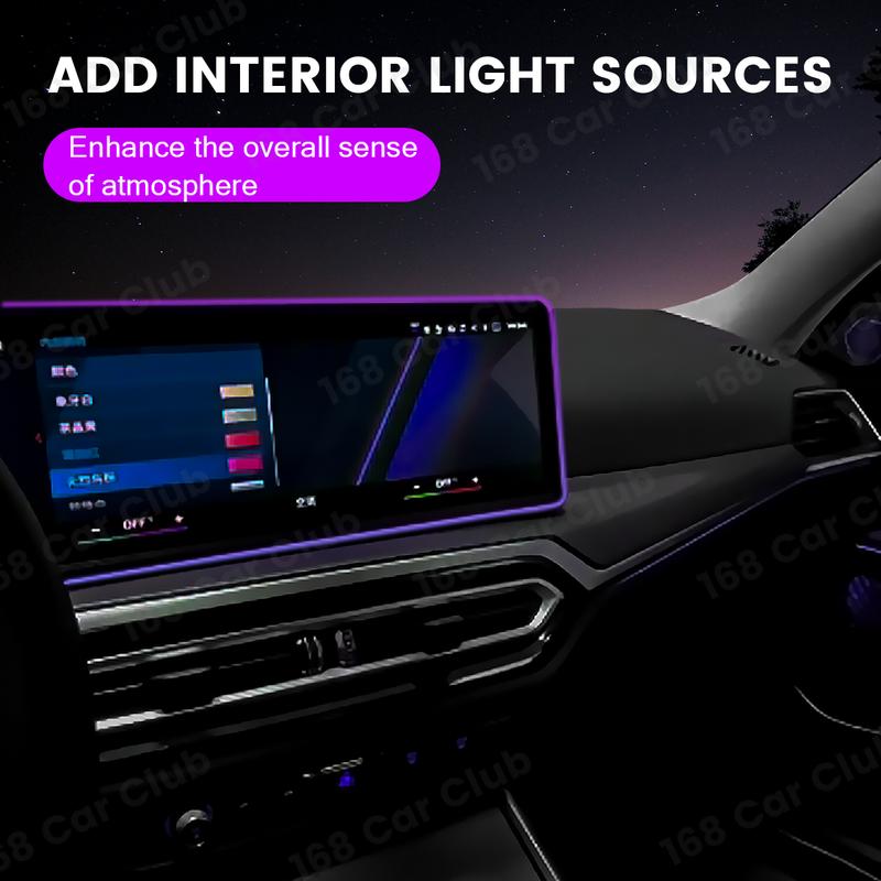 Светодиодная подсветка салона 11 цветов для BMW G20 G26 i3 i4 i5 G60 G05 X5 G06 X6 G07 X7 M3 M4 Неразрушающая установка Подсветка экрана