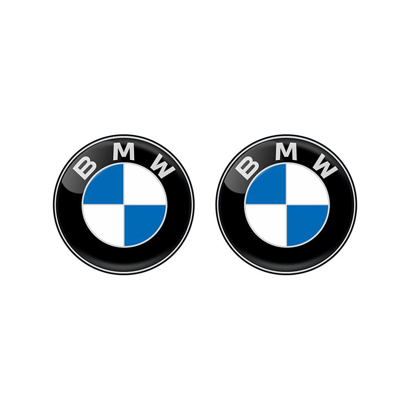 Car Key Emblem Stickers Auto Door Keyhole Logo Decals For BMW M Power X5 X6 F10 F31 E36 E39 E87 E90 Auto Accessories gzsh02