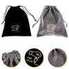 Bag Hair Dryer Drawstring Bag Hair Dryer Pouch Velvet Bag for Jewellery Travel Toiletry Carry Pouch