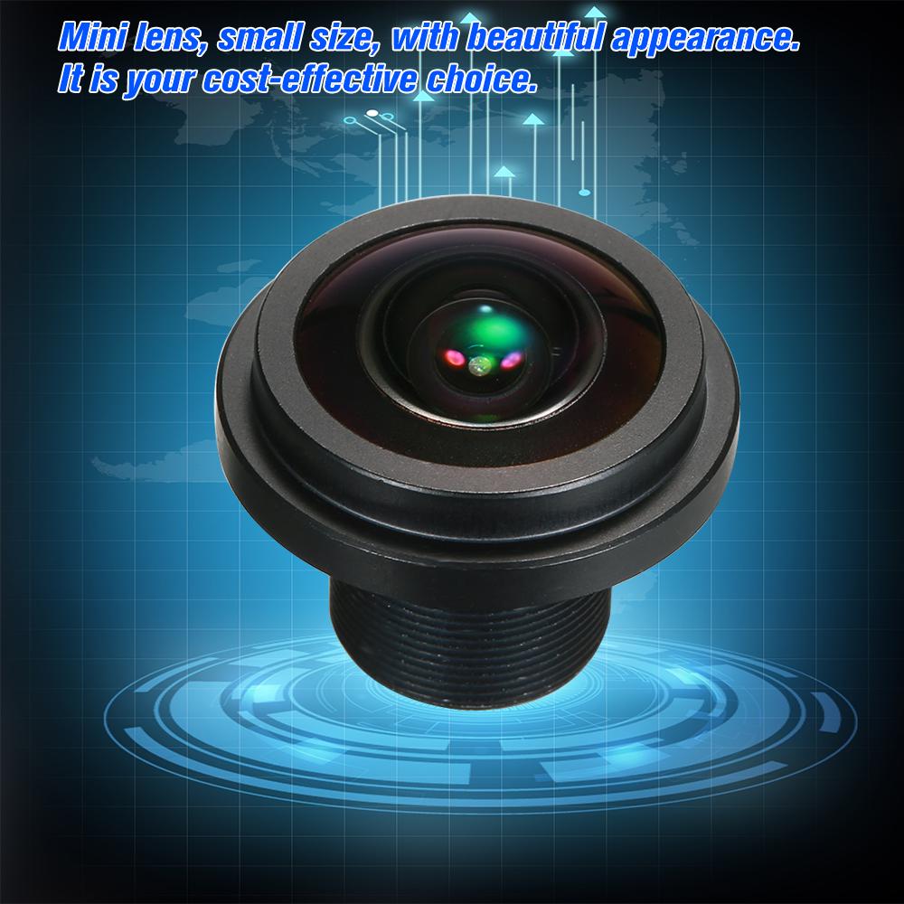 1.7mm Fisheye Lens HD 5.0 Megapixel  Mount 1 2.5  F2.0 For CCTV IP Camera 180 Degree Wide Angle Panoramic CCTV Camera