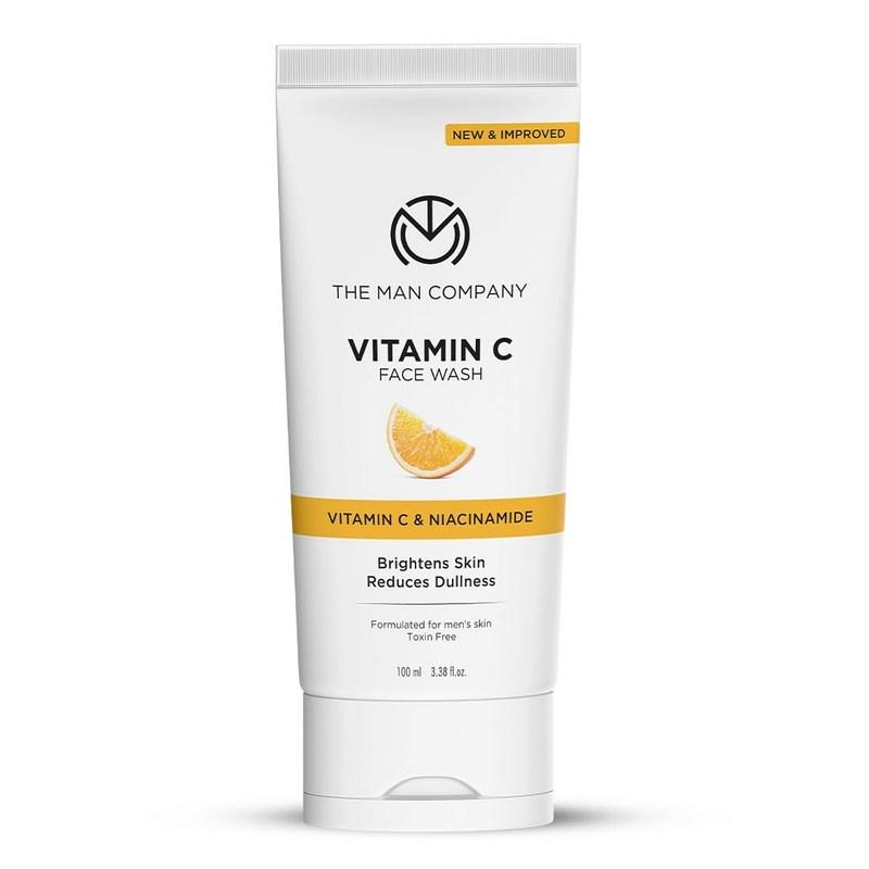 The Man Company Vitamin C Gel Face Wash For Man Stable Vitamin C & Niacinamide Face Wash 100ml, 1 pcs