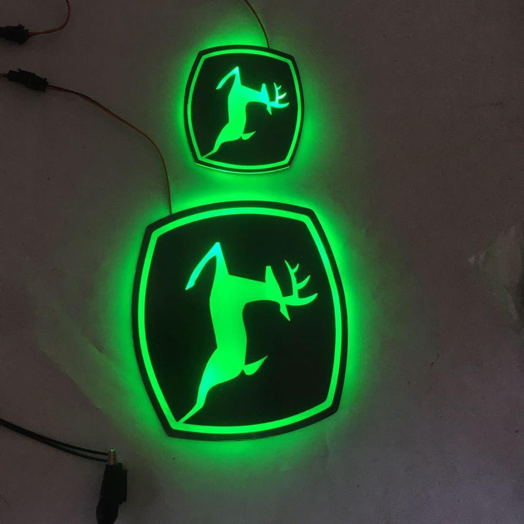 12V LED Deer Logo Sign for John Deere