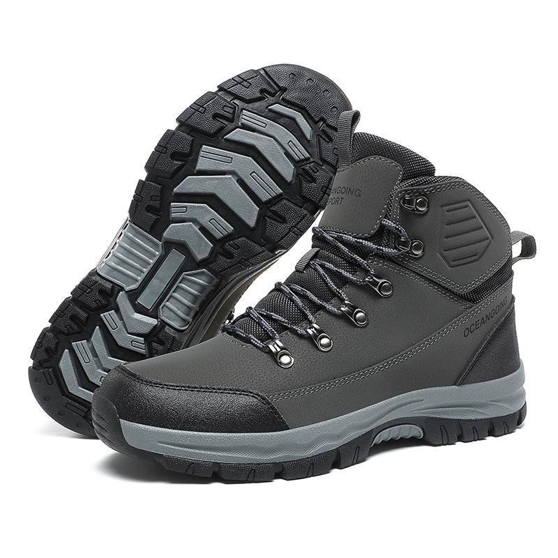 Модная мужская весенне-осенняя обувь, короткие ботинки для улицы, противоскользящая, износостойкая, горная обувь, повседневная спортивная мужская обувь, большие размеры 39-48