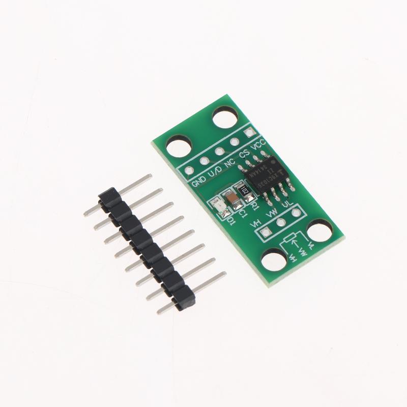100th Order Digital Potentiometer Module Adjustable 10K 50K DC3V-5V for Electronic Experiment DIY Development Board