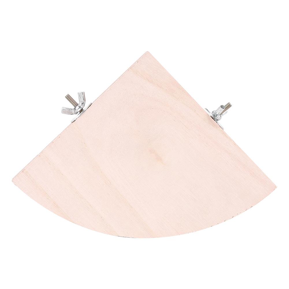 2 шт. Деревянные жердочки для птичьей клетки в форме веера, подставка-платформа, игрушка для домашнего хомяка, попугая, горячая