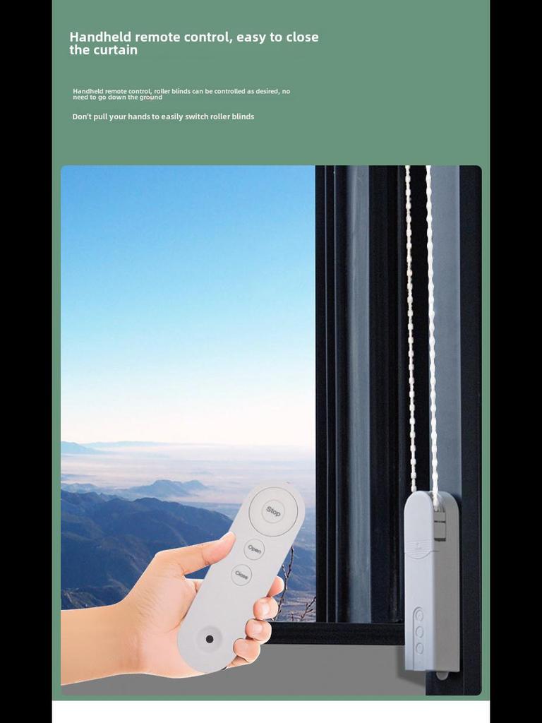 Tuya Smart Rolls Shutter Motor с голосовым управлением для электрических жалюзи