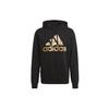 Adidas Camo Hd Logo Print Sports Hoodie Men Tops Black GL0019