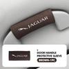 Suede Car Roof Armrest Handle Protection Cover Soft Comfortable Protector Covers For Jaguar S-Type F-Type X-Type F-Pace I-Pace SS2